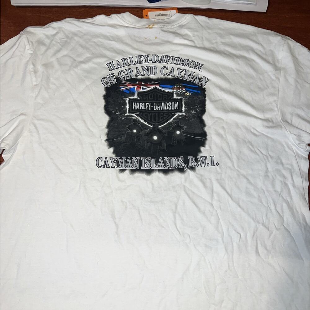 NWT Harley Davidson Grand Cayman 3XL White - Picture 3 of 9